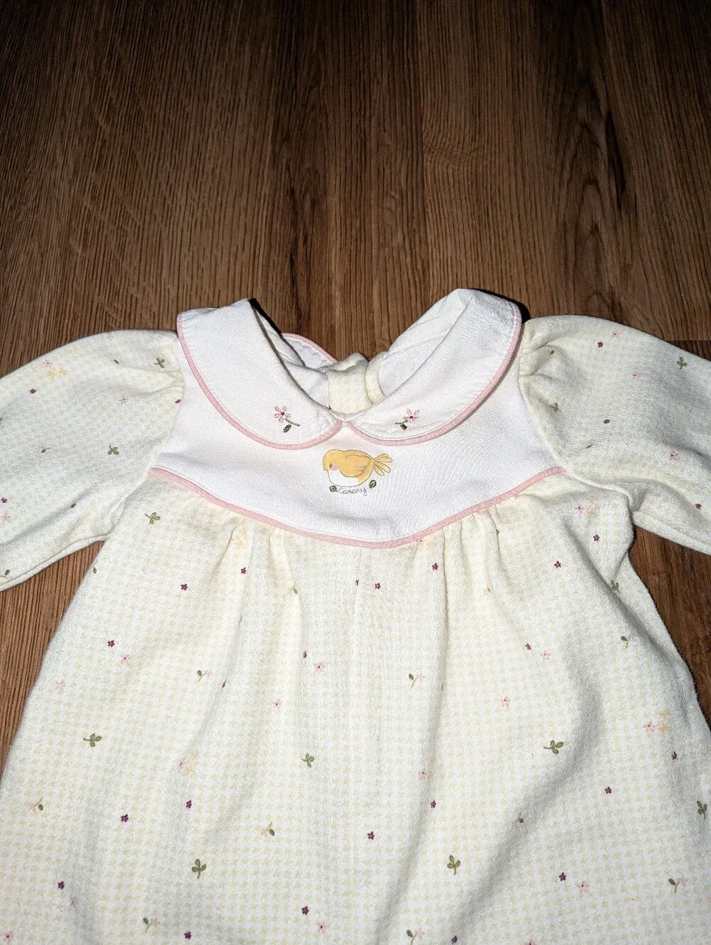 Vintage Gymboree Sweet Canary Romper 0-3 Months